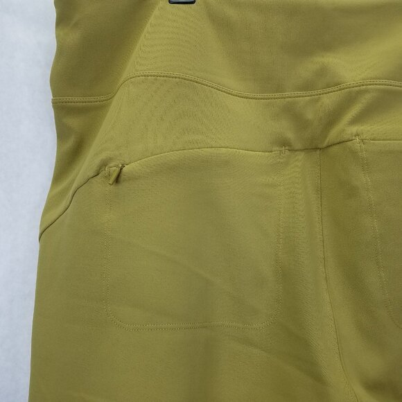 ATHLETA Headlands Pants Sz 20 Hybrid Cargo Tights Tapestry Gold Hike Travel Camp - Picture 9 of 13